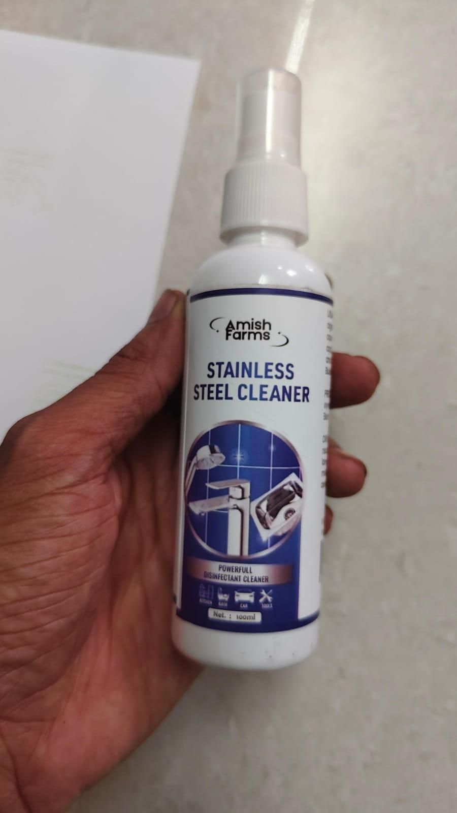 Stainless Steel Cleaner and Polish- 100 ML